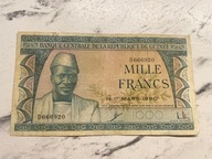 Gwinea - 1000 franków - 1960
