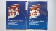 2 x ALLES KLAR 1,2 Poradnik nauczyciela -Luniewska