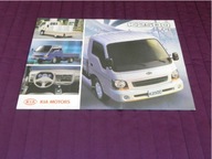 KIA K2500 cała gama j.Polski prospekt folder katalog broszura