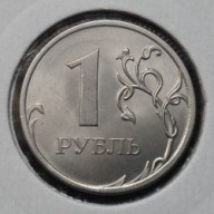 *ROSJA [1686]*1 rubel 2013 Federacja Rosyjska, Herb Orzeł (heraldyka) SPMD