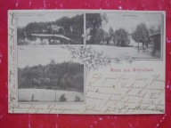 ŚWIDWIN SCHIVELBEIN ZŁOCIENIEC MIROSŁAWIE BORNE LEŚNICZÓWKA 1900 RRR