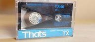 Kaseta magnetofonowa Thats TX 46