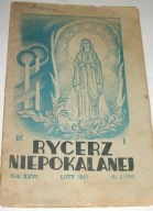 RYCERZ NIEPOKALANEJ NR 2 (234) LUTY 1947 ROK