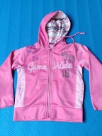 Bluza sportowa na suwak z kapturem 6 lat 116-122