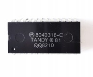 Układ Tandy 8040316-C 8230 Computer Chip 24-Pin Motorola 1981r