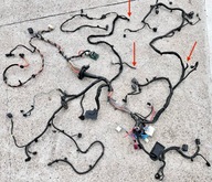 Volvo XC60 II B5 2022 instalacja komory silnika lamp przednich przód kostka