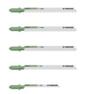 PARKSIDE Zestaw 5 brzeszczotów do wyrzynarki drewno,plastik PSTZ 3 A 1