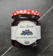 Dżem z borówek amerykańskich 200 gram, domowy