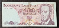 100 zł z 1986r. seria SL
