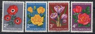 LUXEMBOURG kwiaty Mi 547-50**