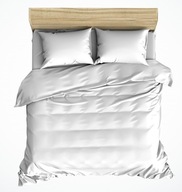 pościel z flaneli 180x200 +2x70x80 zamek F 201 biała