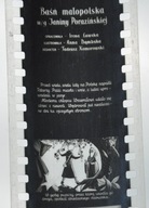 PASTERZ TYSIĄCA ZAJĘCY bajka rzutnik PZFP lata 80 retro