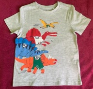 T-shirt C&A dinozaury 122