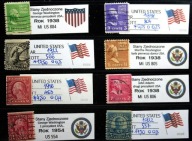 ZESTAW ZNACZKOW STARA AMERYKA USA