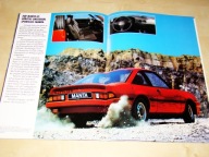 Opel Manta GT & Manta GSi 1984