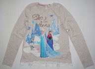 H&M DISNEY śliczna bluzka Kraina Lodu 134-140