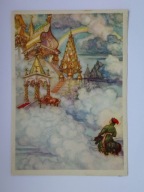 Bajka Piotra Jerszowa - Konik Garbusek - pocztówka z 1958 r