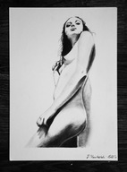 Akt Artystyczny – Praca Ręcznie Tworzona (330) – dla 884 Skubalskich