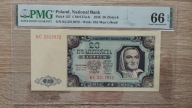 20 zł 1948 seria KC PMG 66 EPQ