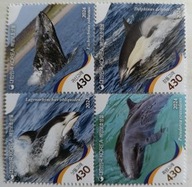 Korea Płd. - Mi 3758/61 - Chronione gatunki morskie