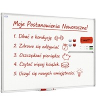 TABLICA DO PISANIA NA NOTATKI MAGNETYCZNA SUCHOŚCIERNA DUŻA 90X60 + GRATISY