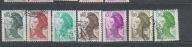 Francja-1982 Mi 2299,2300,2,4,5,6,9