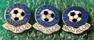ODZNAKA KKS LECH MÓJ KLUB - WERSJA ZŁOTA SREBRNA BRĄZOWA - KOMPLET 3 SZTUKI