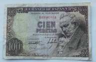 Hiszpania 100 peset 1946