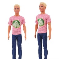 Ubranka dla lalki - Ken - Długie spodnie, koszulka i buty !!!