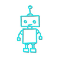 Neon Led Premium Robot - neon na ścianę, znak neonowy, ledon