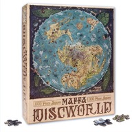 Mapa Świat Dysku Terry Pratchett Discworld Puzzle 1000