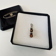 Numer 3 - biżuteria wisiorek Świat Bursztynu znak nieskończoności srebro