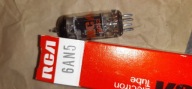 Lampa 6AN5 RCA / SYLVANIA NOS minipentoda mocy