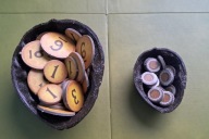 Everdell pojemniki na żetony punktów i żetony użycia