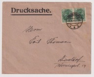 Plebiscyt Olsztyn Bischofsburg (Biskupiec) przesyłka - druk
