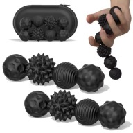 Magnetyczne Piłeczki Antystresowe Silikonowe Kulki Sensoryczne 4 Tekstury