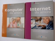 Komputer dla seniora Internet dla seniora Poradniki P Gajewski 2 książki