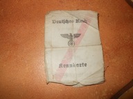 KENNKARTE 1944 PR STARGARD