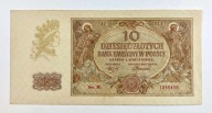 Banknot 10 złotych 1940 seria M