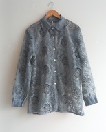 MADE IN ITALY DAMSKA HAFTOWANA KOSZULA WŁOSKA 42