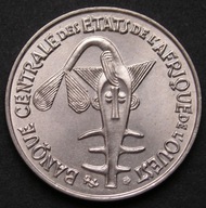Afryka Zachodnia 50 franków 1972 - stan menniczy -