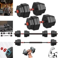 SONGMICS Zestaw hantli regulowanych 30 kg + GRATIS - SUPER RZEŹBA W DOMU