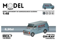 Furgonetka OH-KAY Kevin sam w domu - Model kartonowy