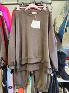 Dresy AZARA Italy, masełko r. Uni, czekolada !!!