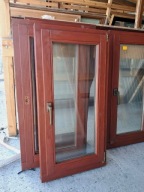 NOWE OKNA Drewniane Sosnowe 58x116cm 7 sztuk okno