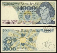 BNU - POLSKA PRL 1000 złotych 1982 KN 4638842 # P200dd # OSTATNIA # st 1-