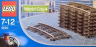 Lego World City 4520 - Tory łukowate 9V - Curved Rails