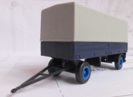 ~*~ ORYGINALNY HERPA..PRZYCZEPA..SKRZYNIA Z PLANDEKĄ ~*~