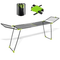 SUSZARKA NA PRANIE STOJĄCA ROZSUWANA TELESKOPOWA 30m ROZKŁADANA STALOWA XXL