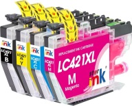 Zamiennik Starink LC421XL Kartridże Kompatybilne z Brother 7 szt